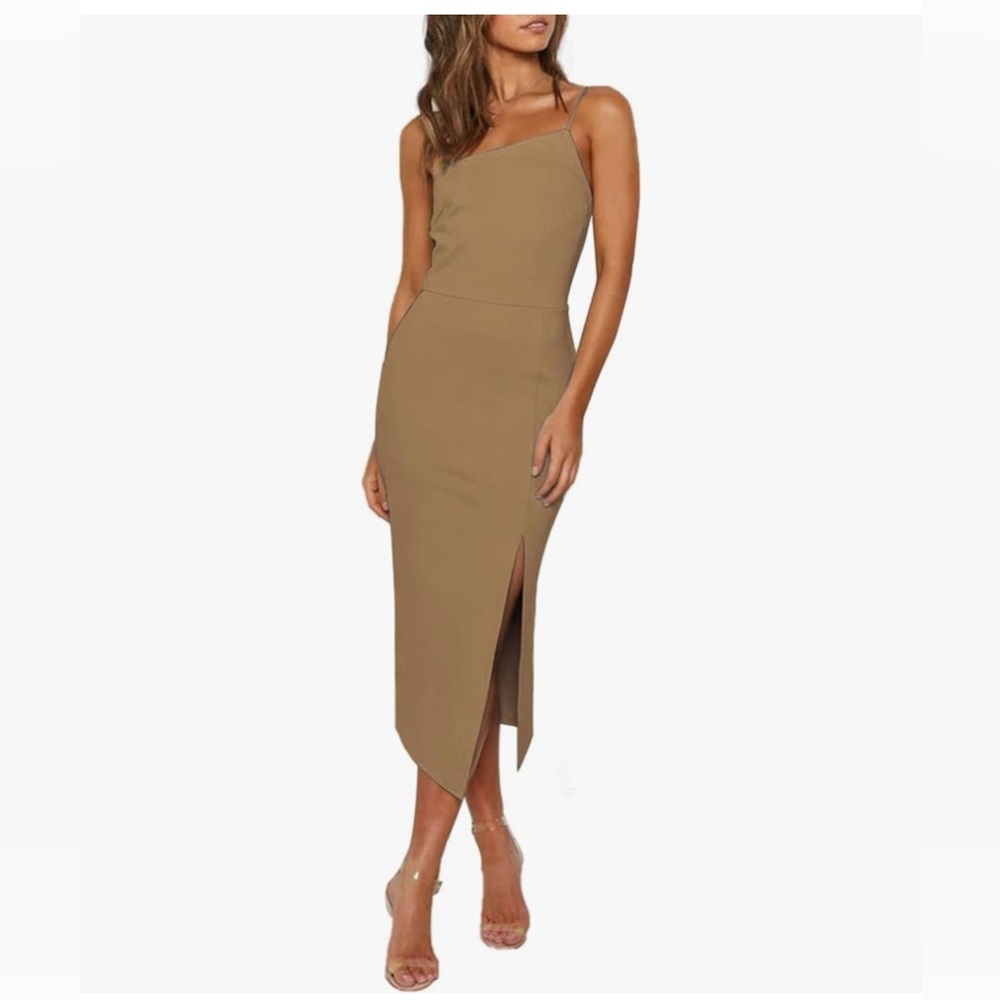 Women’s Spaghetti Strap Bodycon Dress